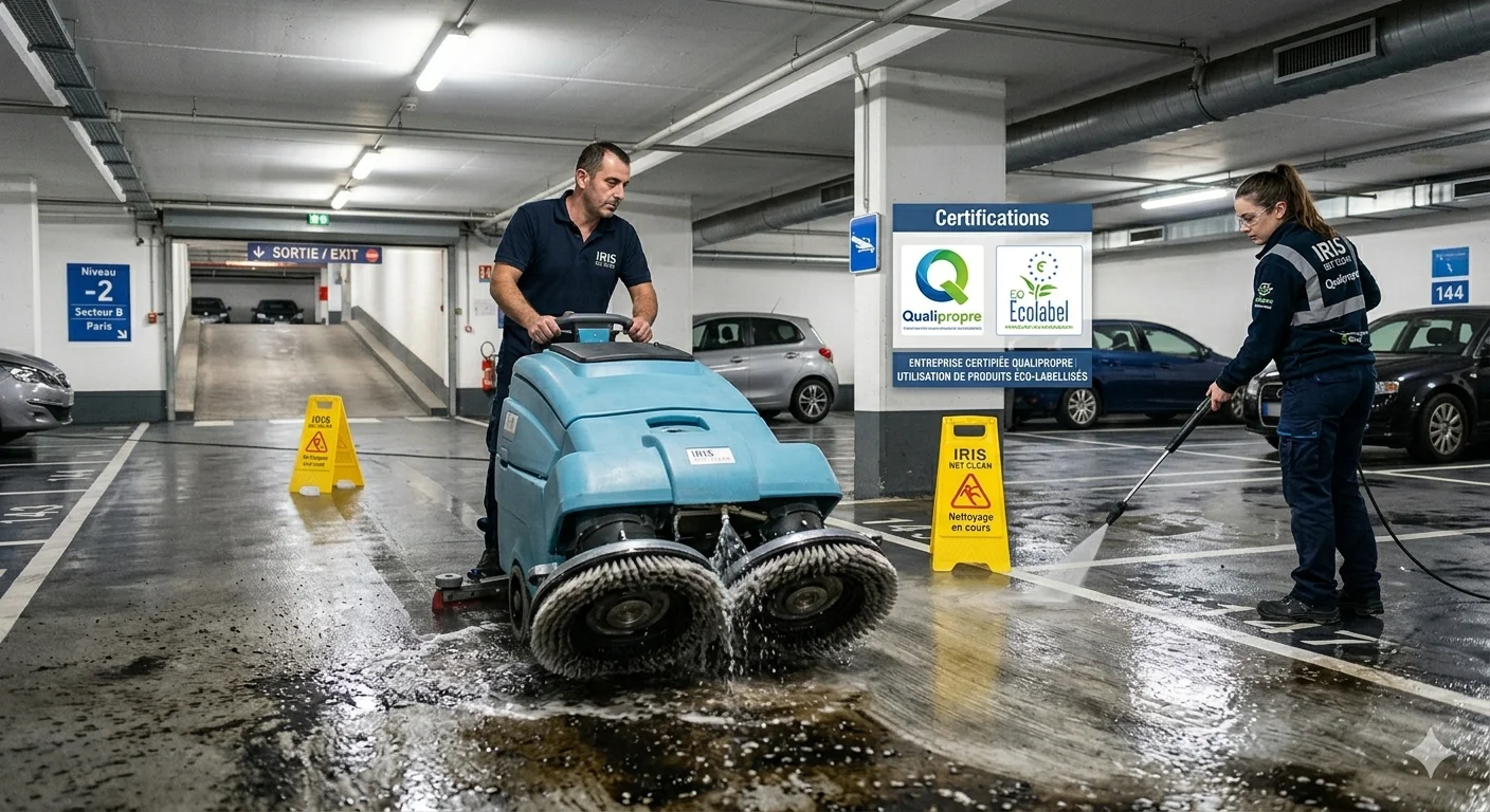 certifiés Services de nettoyage parking Paris (1)